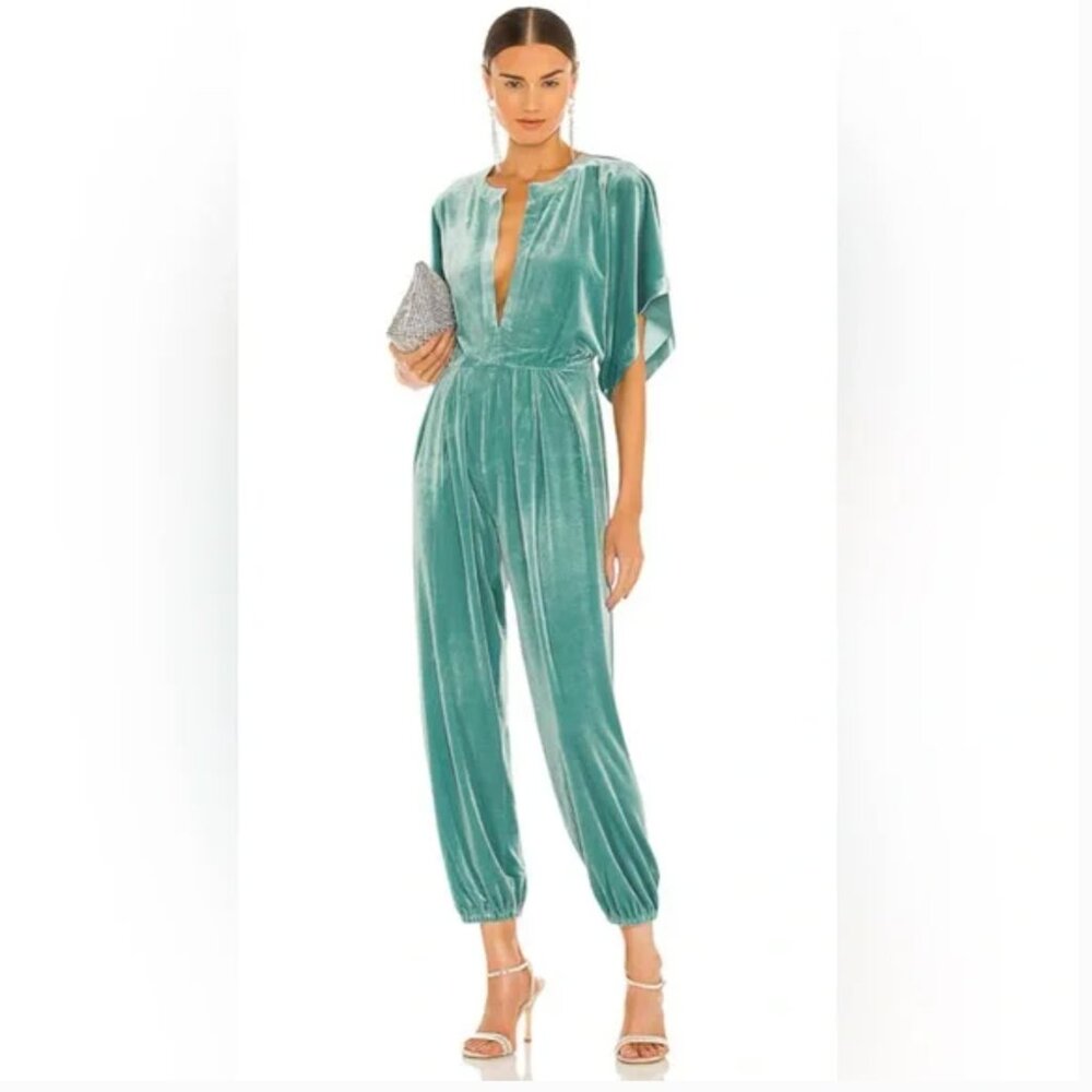 Norma Kamali Rectangle Jog Jumpsuit